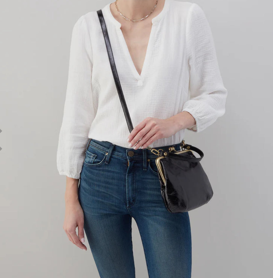 HOBO Leather Alba Crossbody