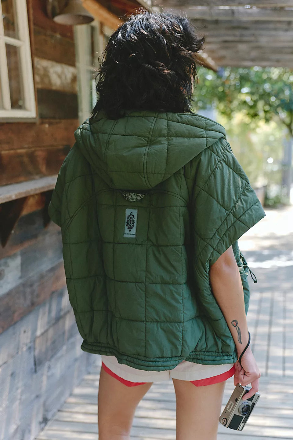 FP Movement Happy Trails Poncho Ivy