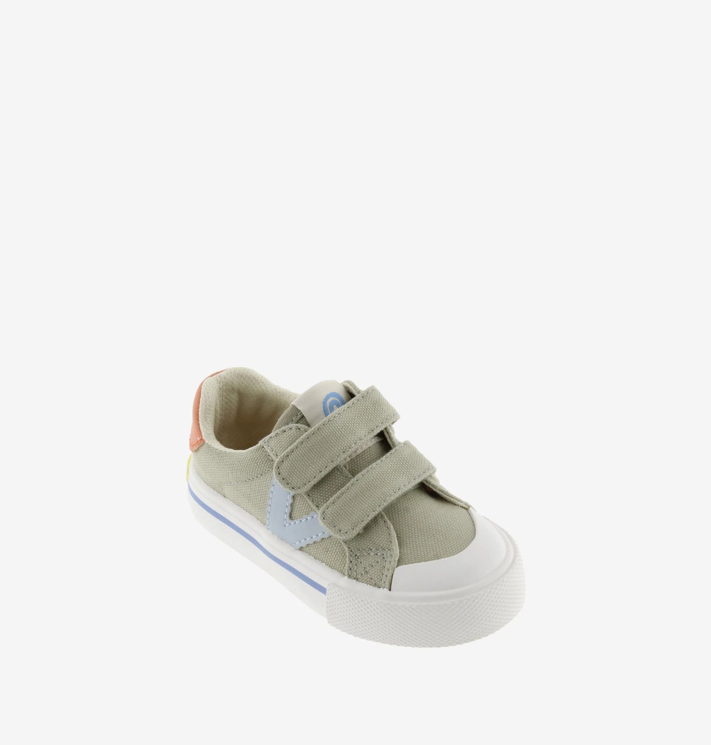 Victoria 1065189 Straps Canvas Kid's Canvas Sports Trainers (Green or PInk)