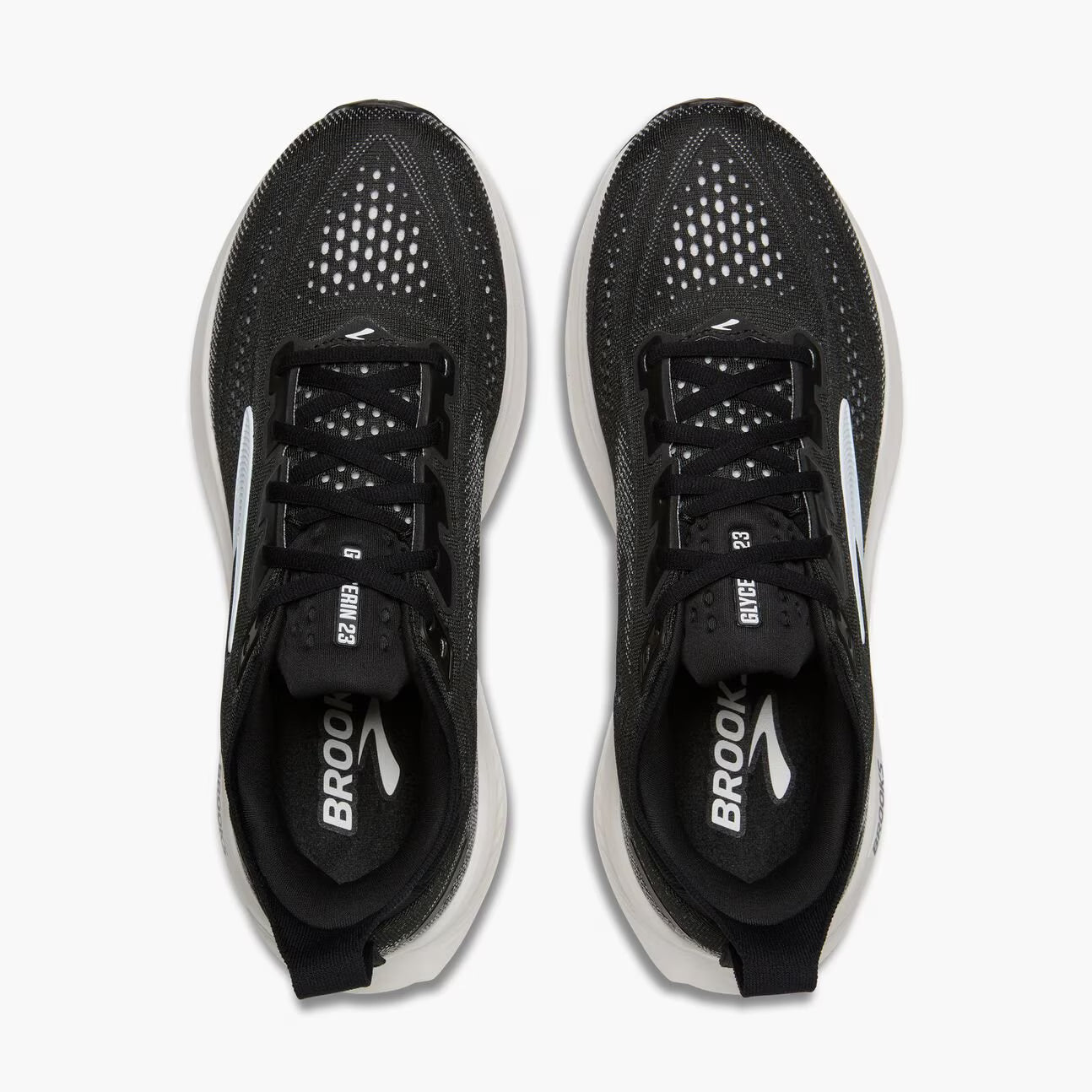 Women's Brooks Glycerin 23 Black/Grey/White