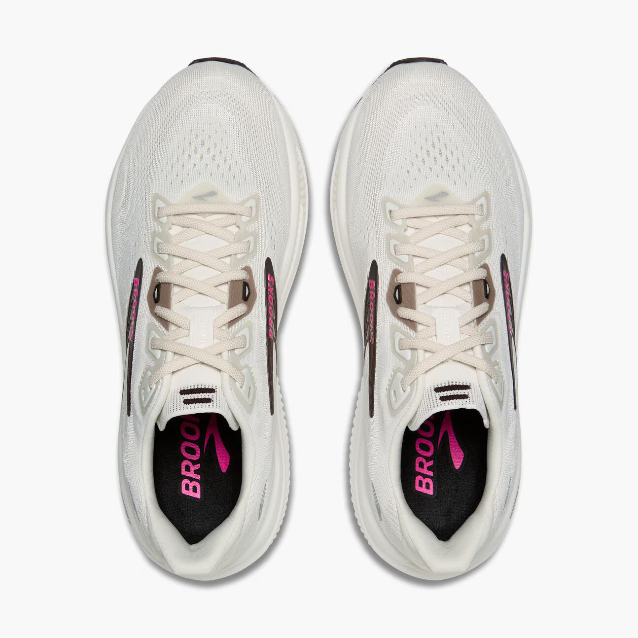 Women's Brooks Ghost 18 Coconut/Coffee/Fuchsia