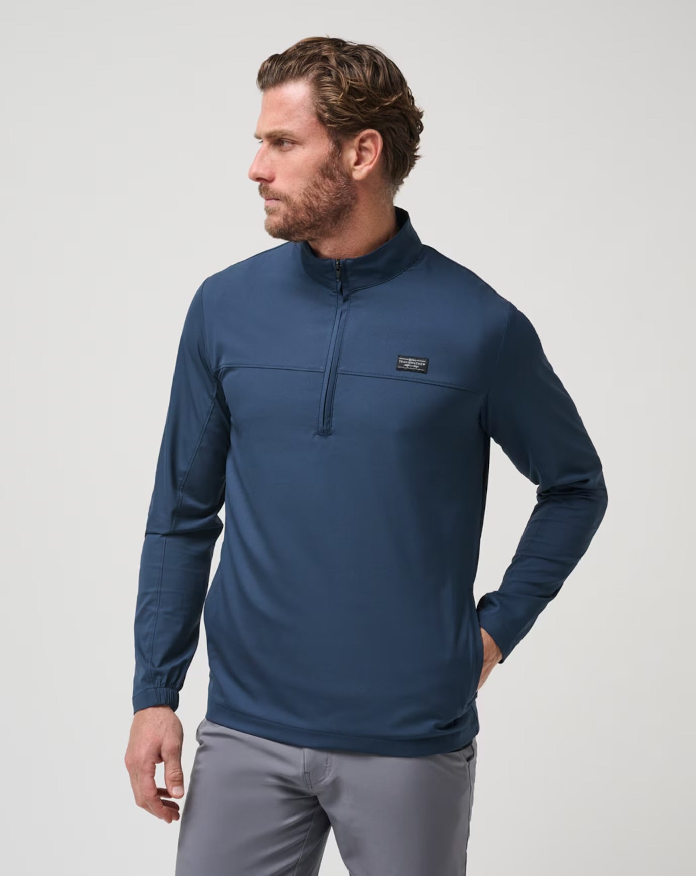Travis Mathew Men's Wanderlust quarter-zip pullover