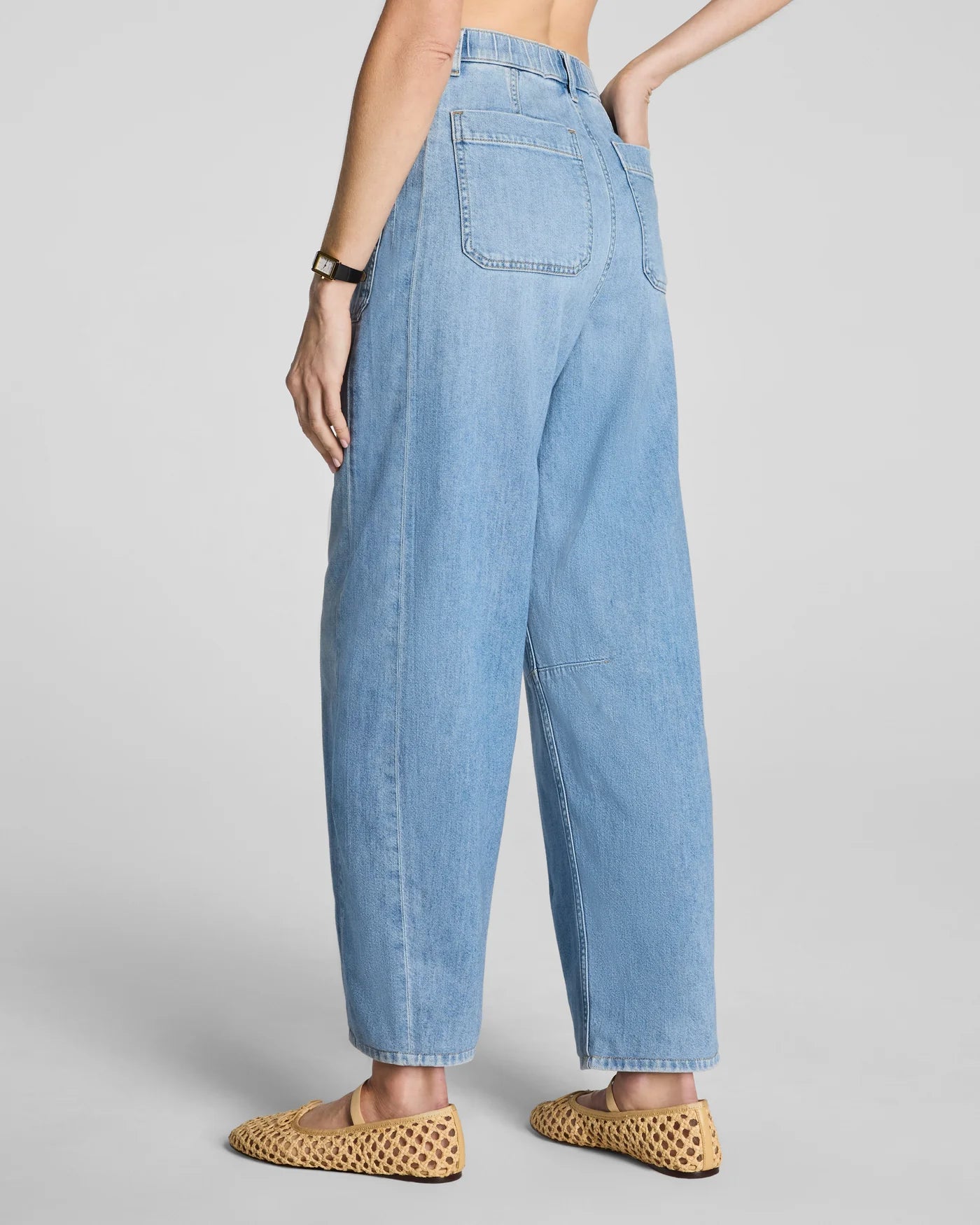 SPANXsupersmooth™ Authentic 360 Lightweight Utility Barrel Leg Jeans
