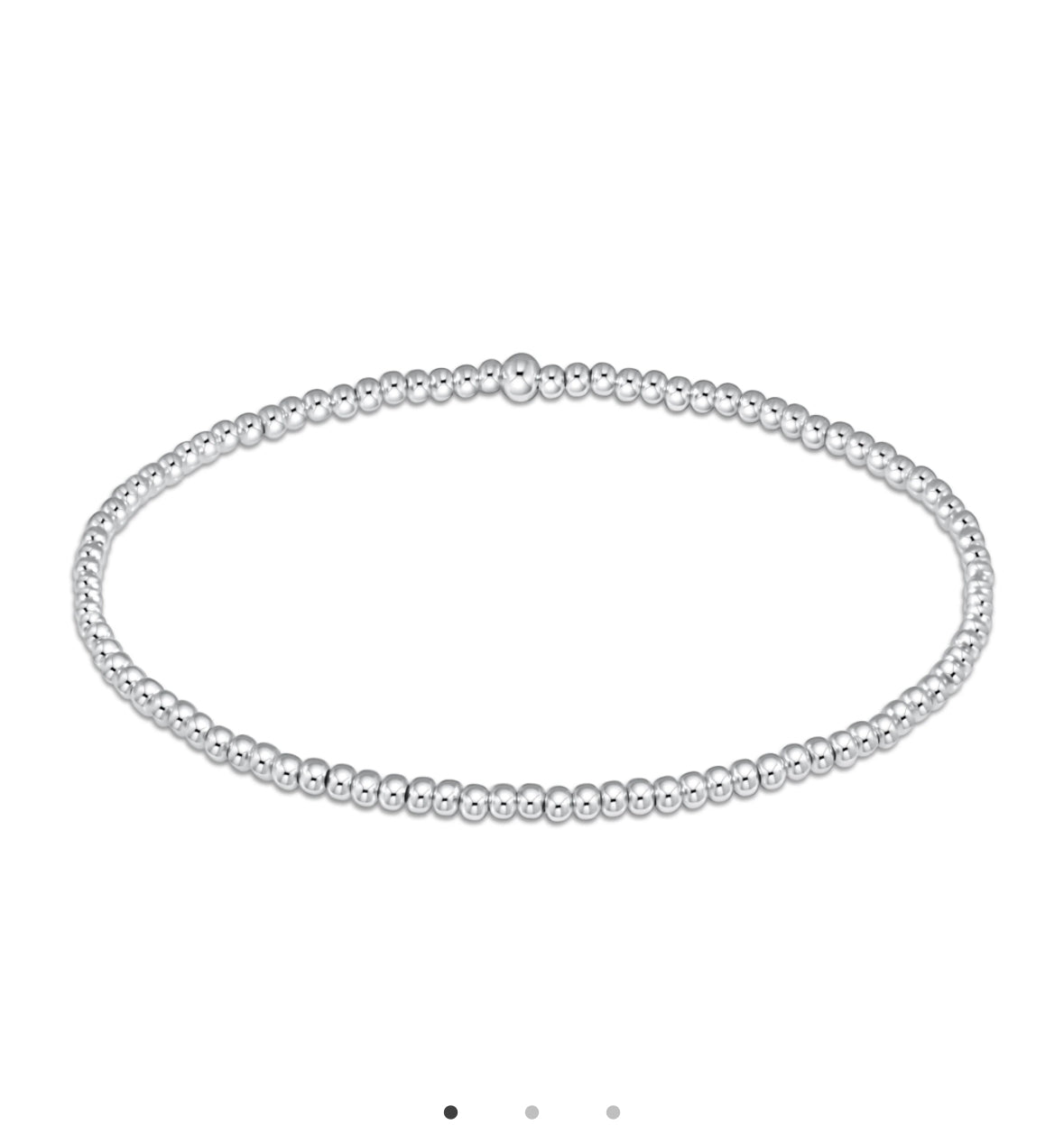 enewton classic sterling 2mm Bead Bracelet
