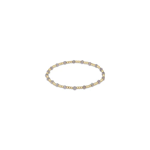enewton Gemstone Gold Sincerity 3mm Bead bracelet