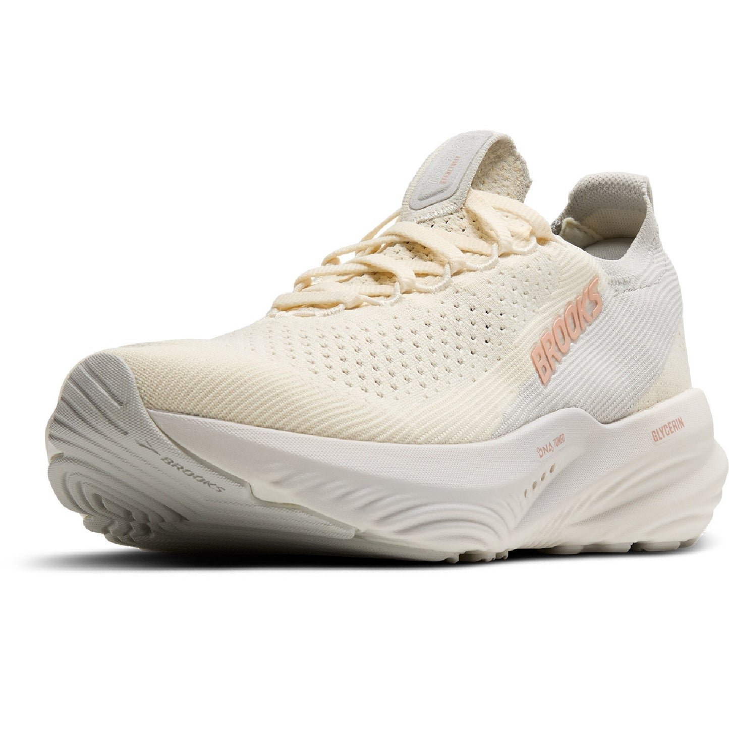 Women's Brooks Glycerin StealthFit 22 Coconut/Oyster/Rose