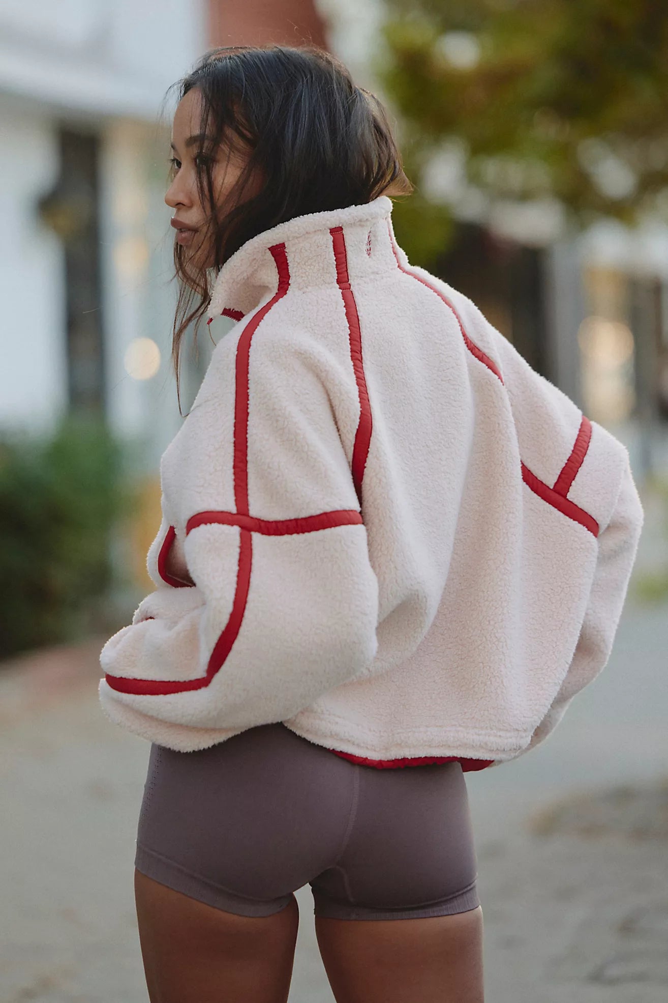 FP Movement Mountain High Half Zip Fleece - Ballet Slipper Combo