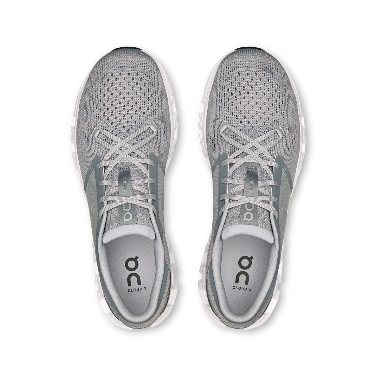 Men's On Running Cloud X 4 Alloy/ Ivory