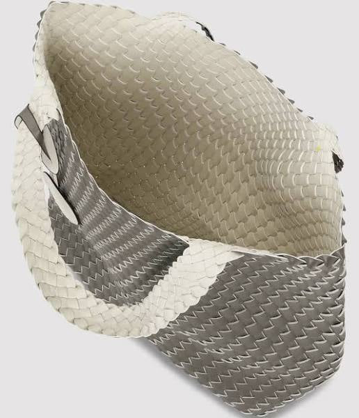 Ilse Jacobsen Reversible Tote Falcon/Egg White