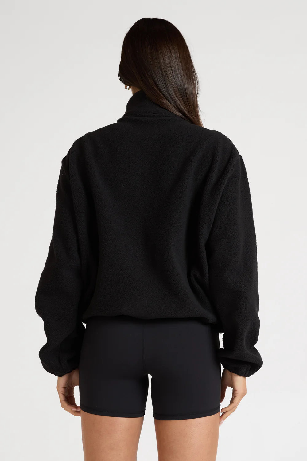 Allfenix Soft Fleece Zip Jacket Black