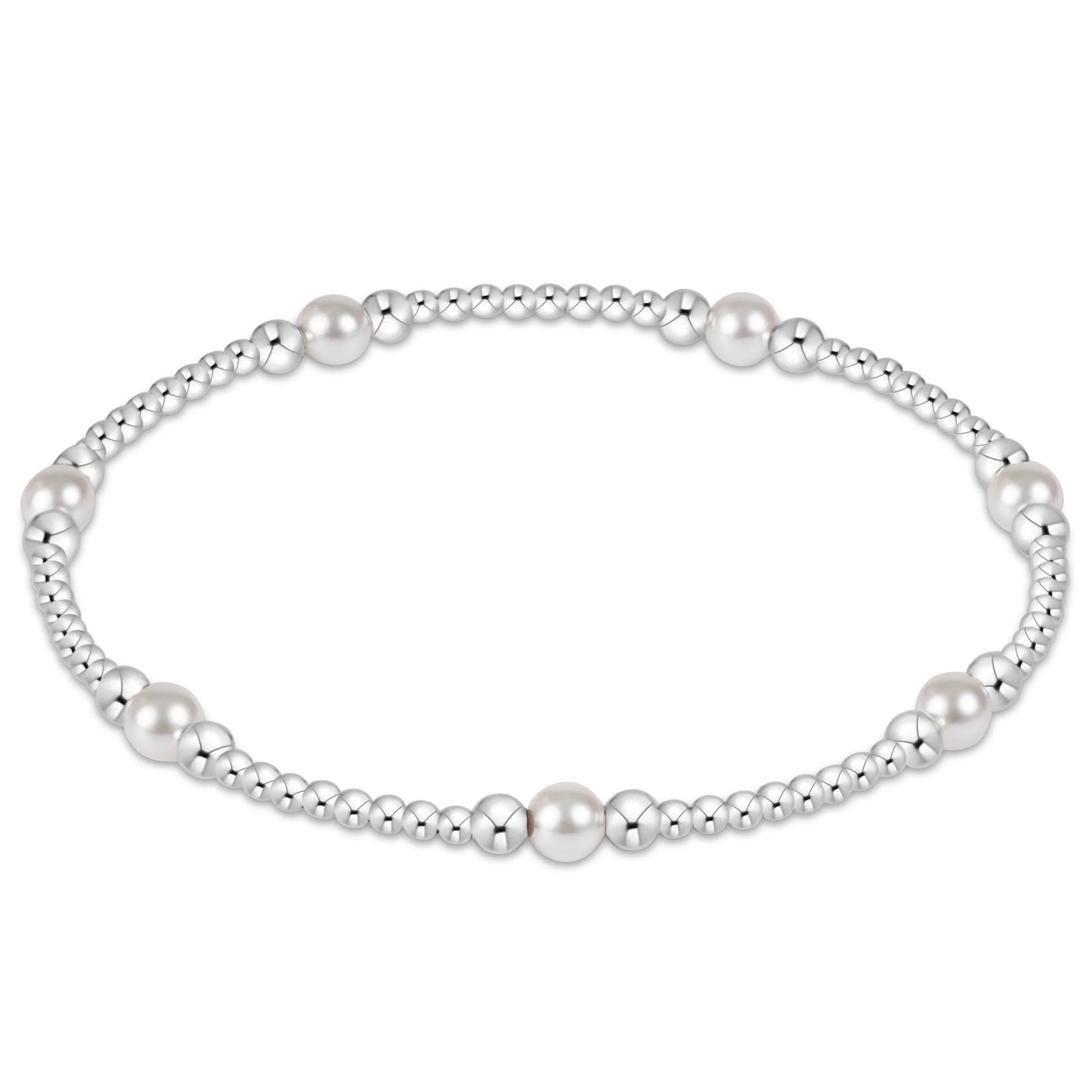 enewton Purpose Pearl 4mm Sterling Silver Bracelet