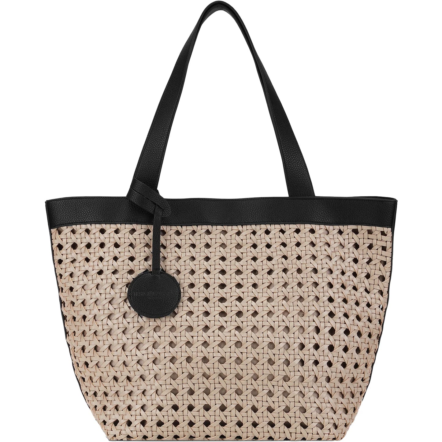 Ilse Jacobsen Braid 02 Sandpile/Black Synthetic