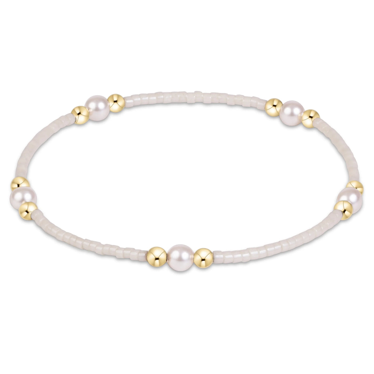 enewton Hope Purpose Pearl Bracelet Milkshake