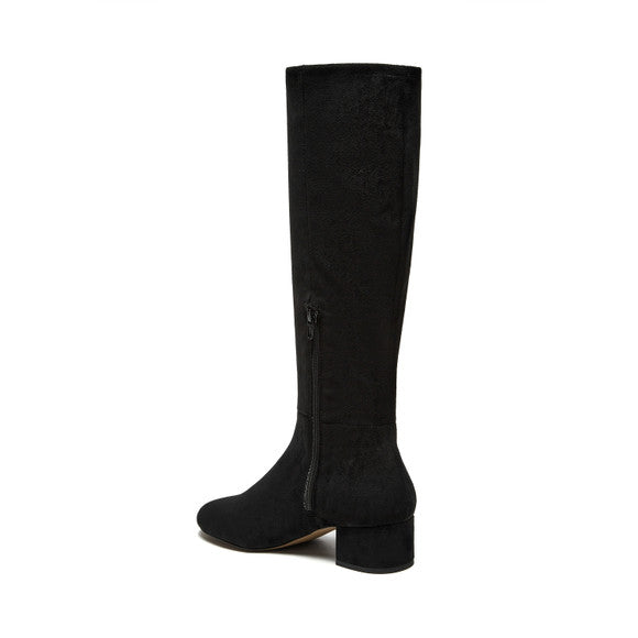 Silent D Gold Tall Stretch Boot in Black