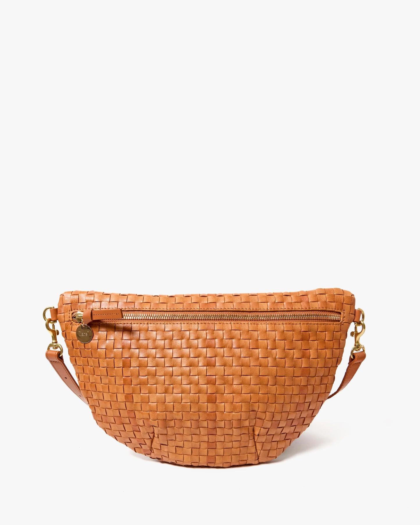 Clare V. - Grande Fanny Woven Checker Natural