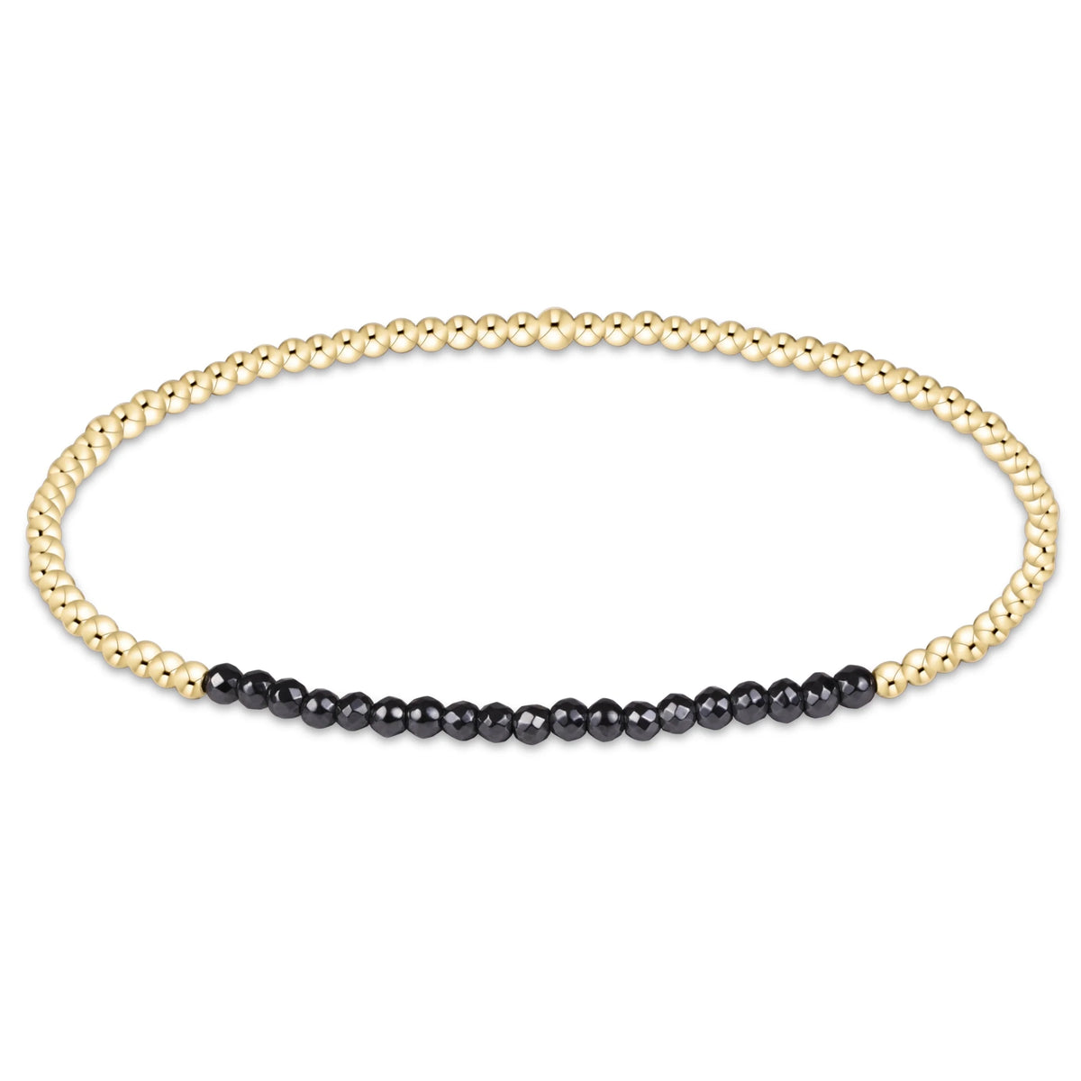 enewton Gold Bliss Faceted 2mm Gold Hematite Bracelet