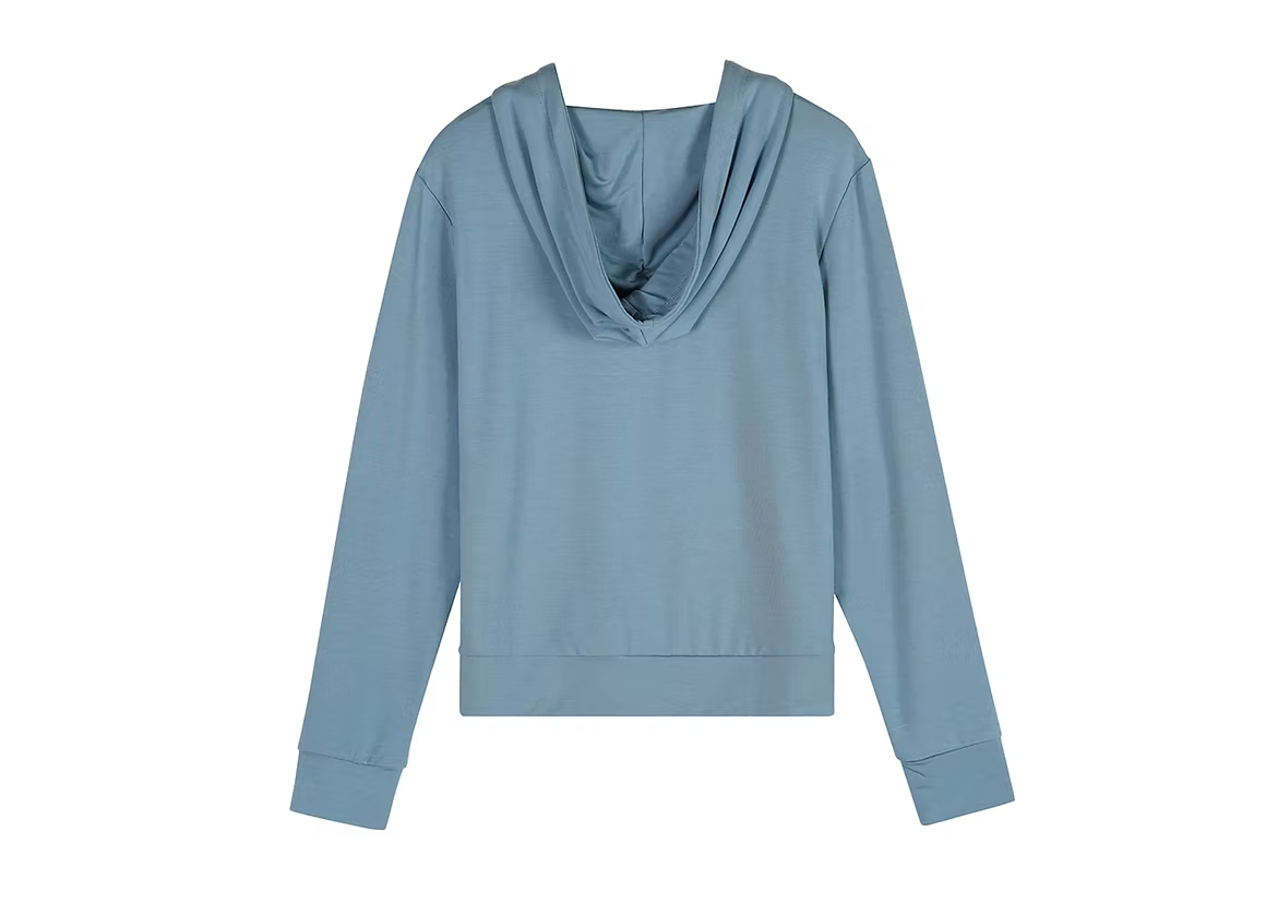 KIKOOYA Women's Aurora Full Zip Hoodie - Sea Breeze