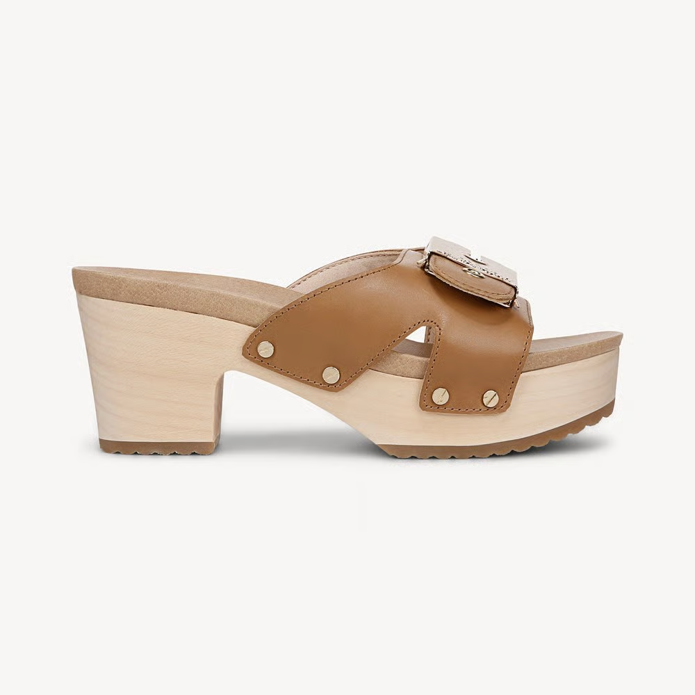 Dr.Scholl's Original Max Too Wedge Sandal - Honey Leather