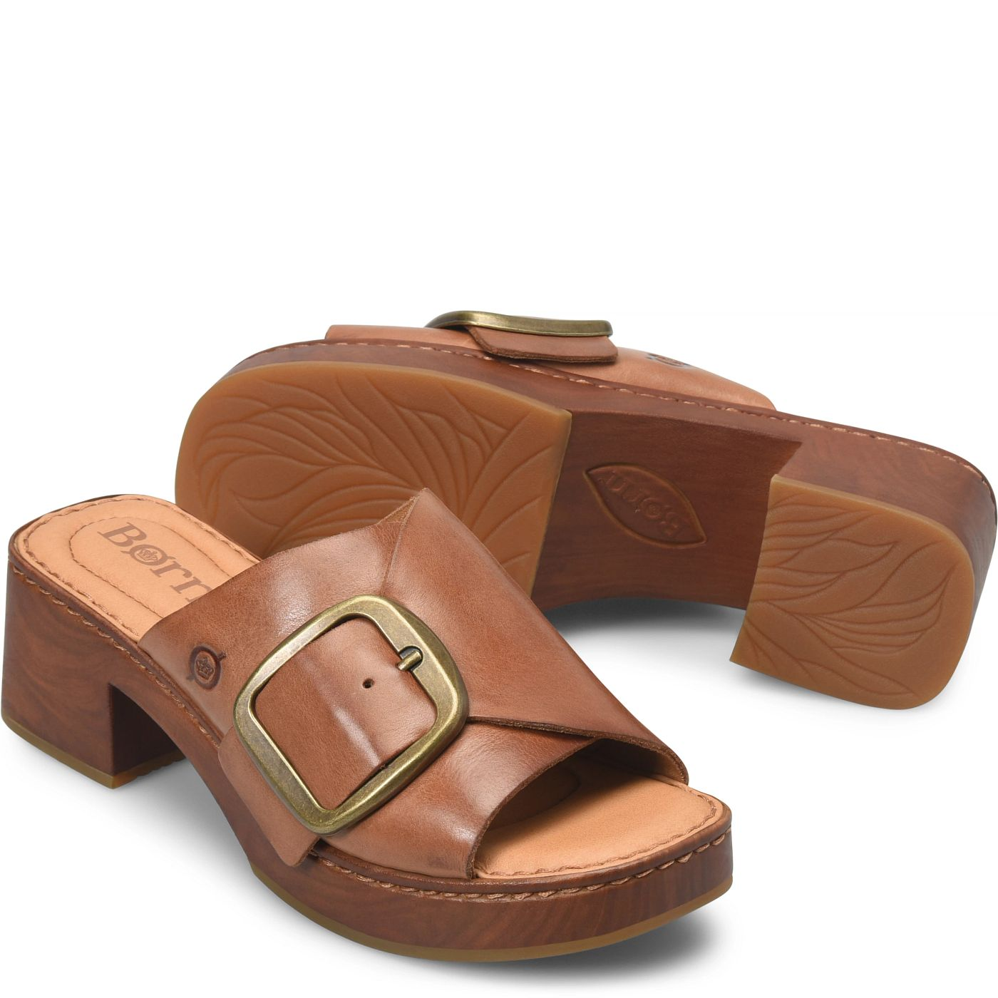 Born Bangle Wedge in Brown