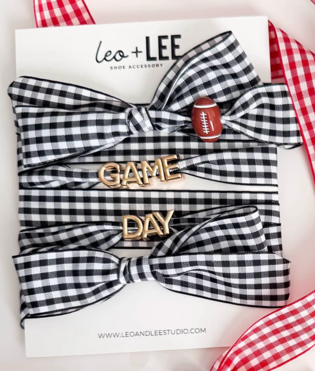 Leo and Lee Studios Game Day Shoelace & Charms Pack