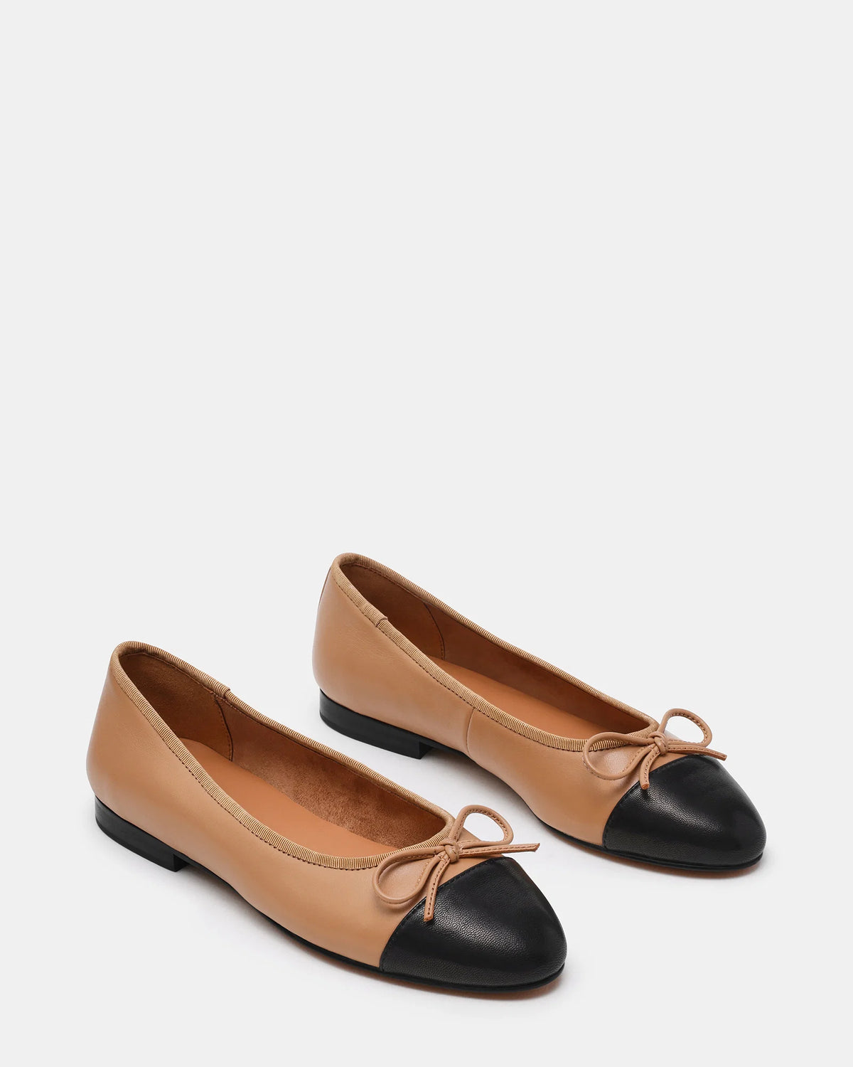 Steve Madden Kit Ballet Flat - Black/Natural