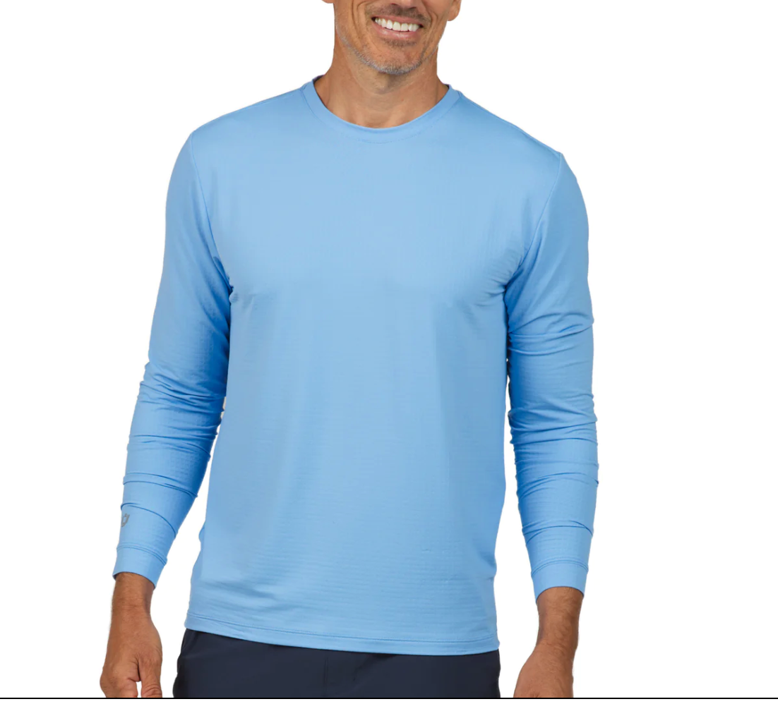 Ibkul Men's Long Sleeve T Shirt Peri