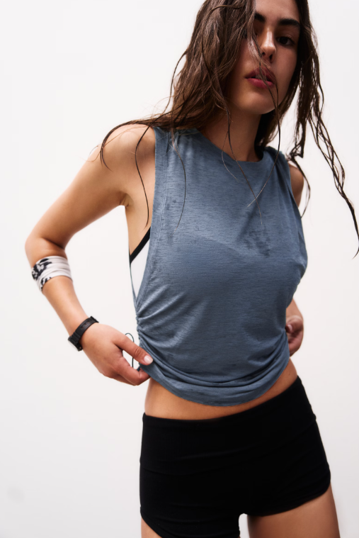 FP Movement Tempo Sport Mode Muscle Tee - Skyline