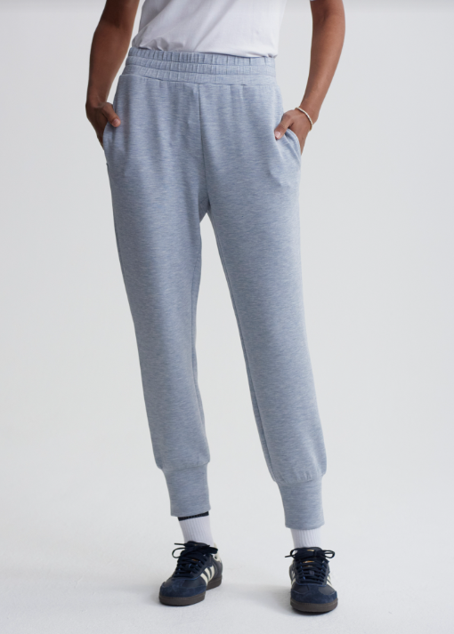 Varley The Slim Cuff Pant 25 Inch Blue Marl