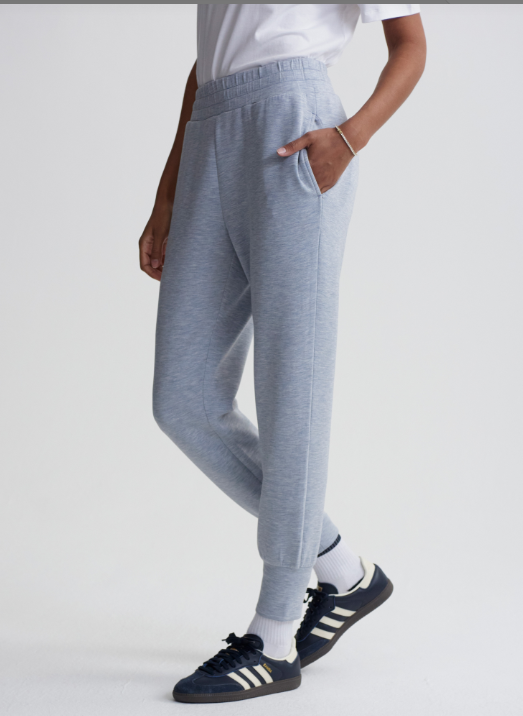 Varley The Slim Cuff Pant 25 Inch Blue Marl