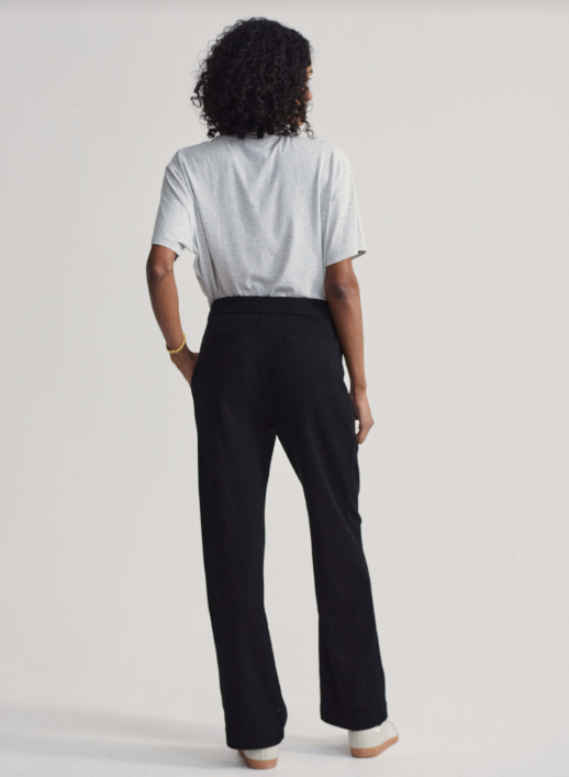 Varley Aberdeen Straight Leg Pant Black 29in or 31.5in