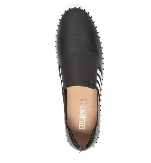 Silent D Becca Black Leather