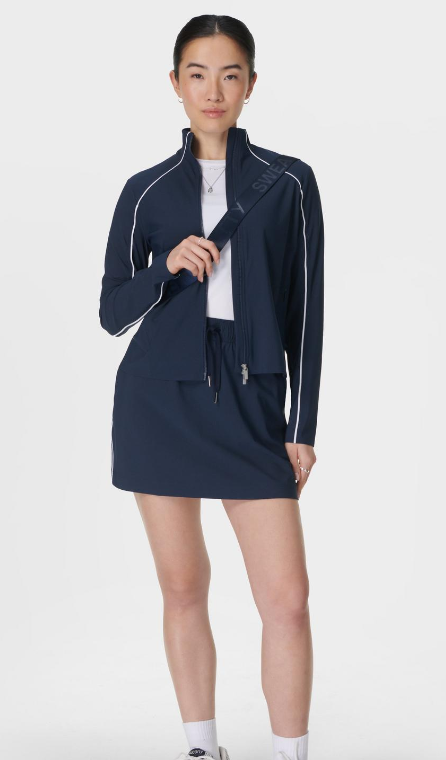 Sweatty Betty Anytime Explorer Zip Up Navy