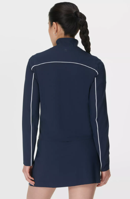 Sweatty Betty Anytime Explorer Zip Up Navy