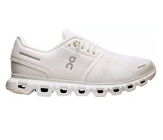 Women's On Running Cloud #6 All White
