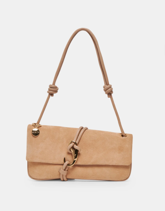 Dolce Vita Alice Bag Beige Suede