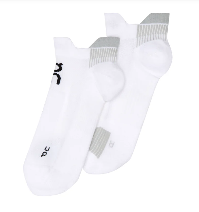 On Running Performance Run Sock Low Unisex White