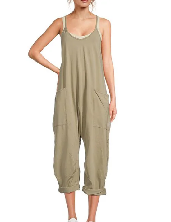 Free People Hot Shot Onsie Sage Stone