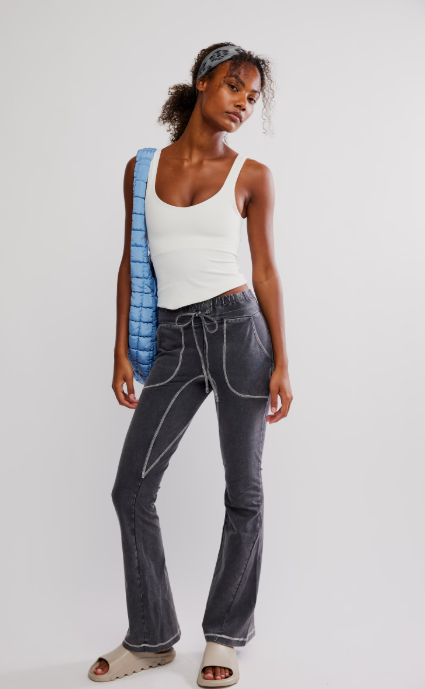 Free People New Flow Flare Legging / Black