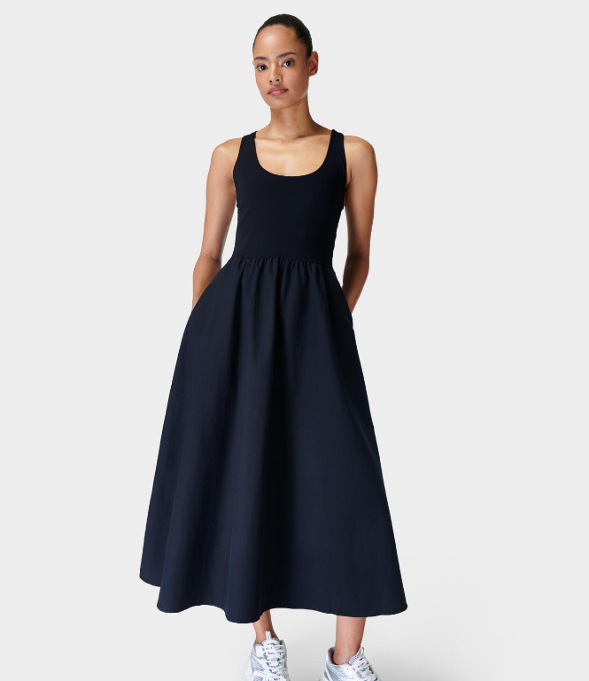 Sweaty Betty Explorer Ribbed Racer Black