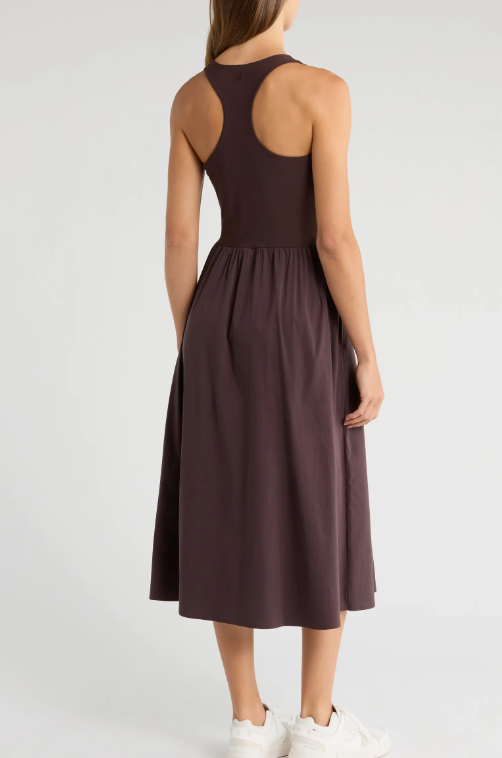 Sweaty Betty Explorer Ribbed Racer Brown