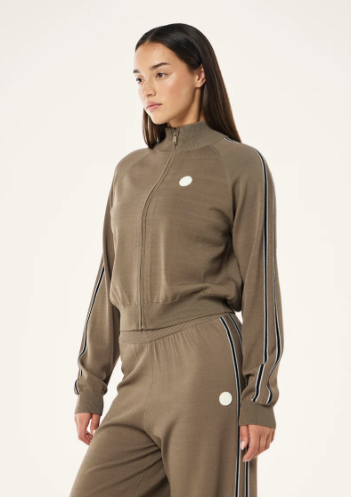 P.E. Nation Retreat Knit Jacket Burnt Biscuit