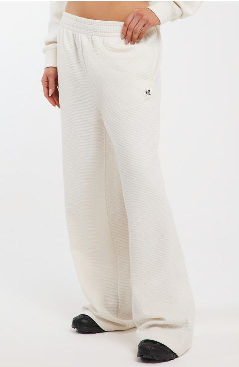 P.E. Nation Printemps Track Pant Whisper White