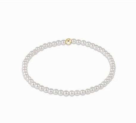 Enewton Classic Pearl 3mm Bead Bracelet