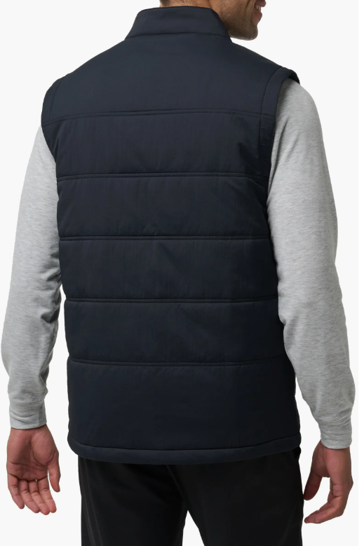 Travis Mathew Men's Palisades Puffer Vest Black