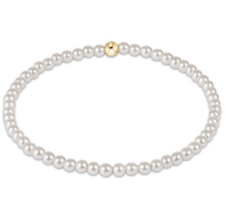 enewton Classic Pearl 3MM Bead Bracelet