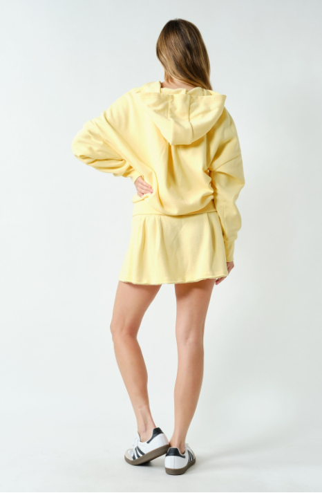 Sweet Soles Icon Sport Cotton Hoodie | Yellow