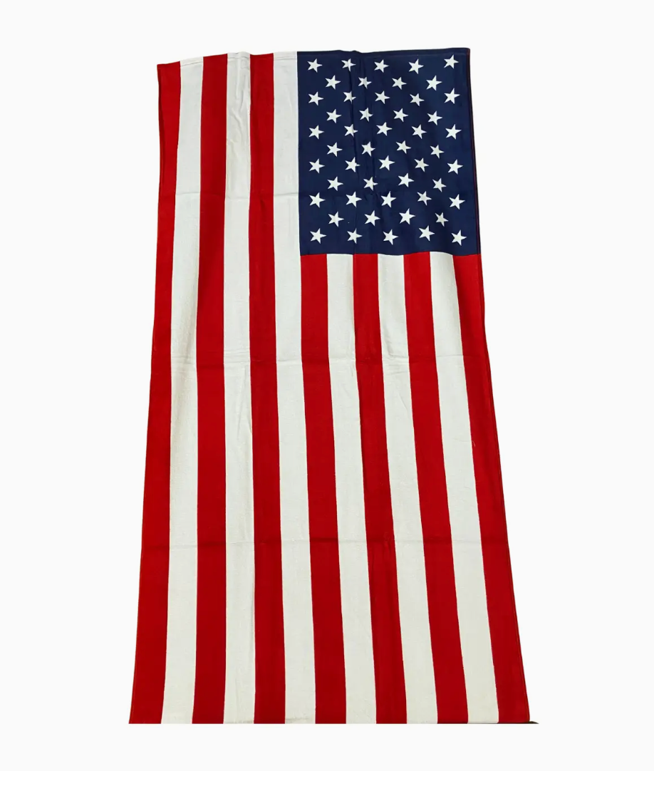 American Flag Towel Red/White/Blue