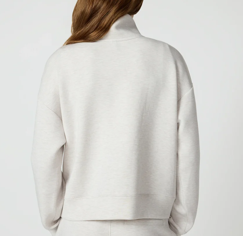 MPG Women's Dreamweave Long Sleeve Quarter Zip Moonbeam