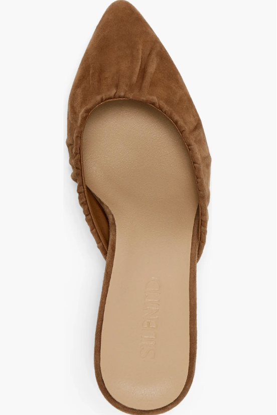 Silent D Crilla Mule - Nutmeg Suede