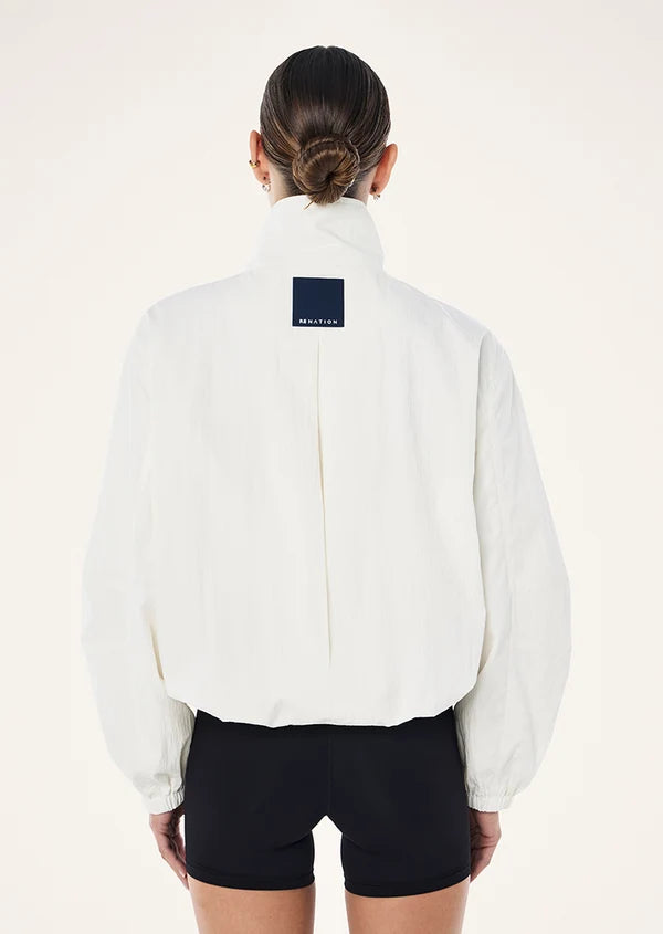 P.E Nation Universal Jacket in Whisper White